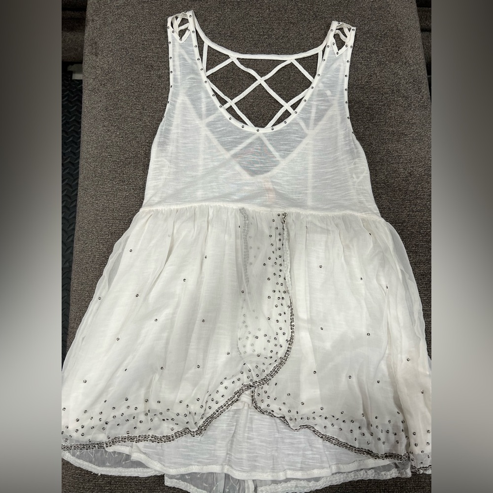 Sheer Tank Top, size Large